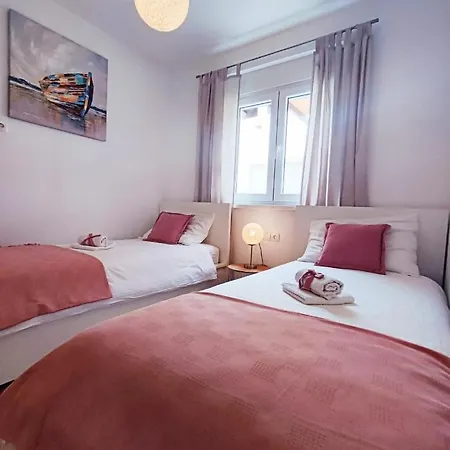 Apartment Adria Relax With Private Heated Pool Trogir Exterior photo