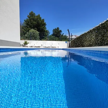 Apartment Adria Relax With Private Heated Pool Trogir Exterior photo